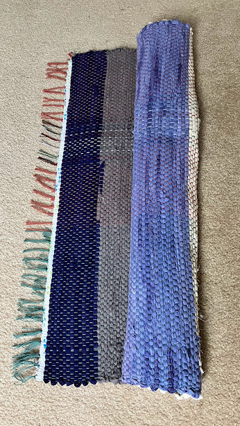 Seconds and Specials - Upcycled Fabric Area Rugs And Runners(70" X 28") #64